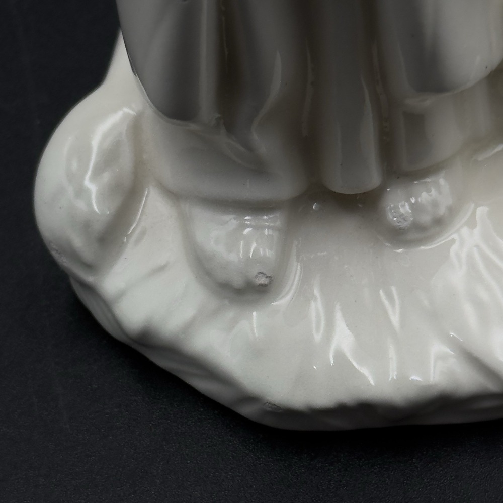 VTG 1970s Standing Shepherd & Dog Glazed Holland Mold Ceramic Nativity Figurine - Picture 9 of 10